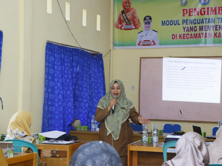 Gesah Perubahan Pendidikan, Bunda Paud lakukan Sosialiasi Modul Penguatan Transisi PAUD ke SD