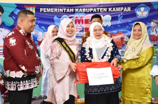 Sosialisasi Gempur PAUD, Bunda PAUD  Kampar Pastikan Anak-Anak Bahagia dan Senang Untuk Bersekolah.