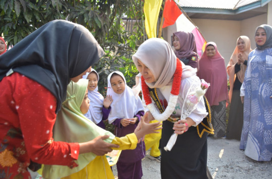 Bunda PAUD terus kembangkan Program Gempur PAUD Kabupaten Kampar di Kec. Kampar Utara