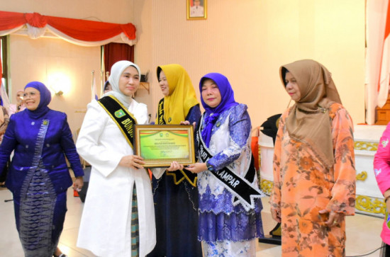 Tengku Nurheryani Ahmad Yuzar Terima Penghargaan Paud Kategori Penjalin Kemitraan